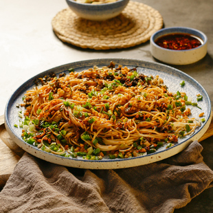 四川特产宜宾燃面红油黑芽菜干拌面带调料包 任选10件 79元