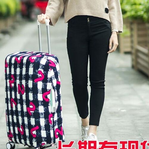 Elastic Luggage Suitcase Cover Protective Bag Dustproof Case
