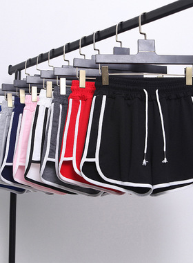 Casual high waisted running wide leg pants休闲高腰跑步阔腿裤