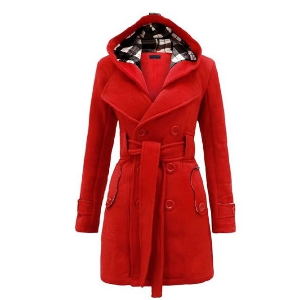 2018 Autumn winter women trench coat ladies girl long jacket