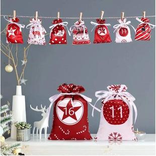 Bag Set 24pcs Advent DIY Gift set Christmas Calendar