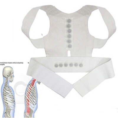 1 Pcs New Magnet Posture Back Shoulder Corrector Support Bra