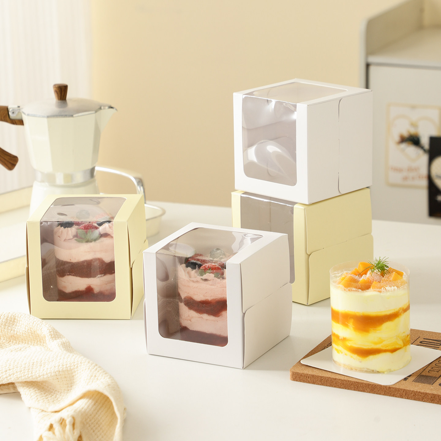 迷你小蛋糕包装盒2寸3寸法式甜品千层慕斯切块烘焙西点透明打包盒,厨房/烹饪用具,点心包装盒/包装袋,淘宝优惠券,粉丝福利购,淘宝优惠卷