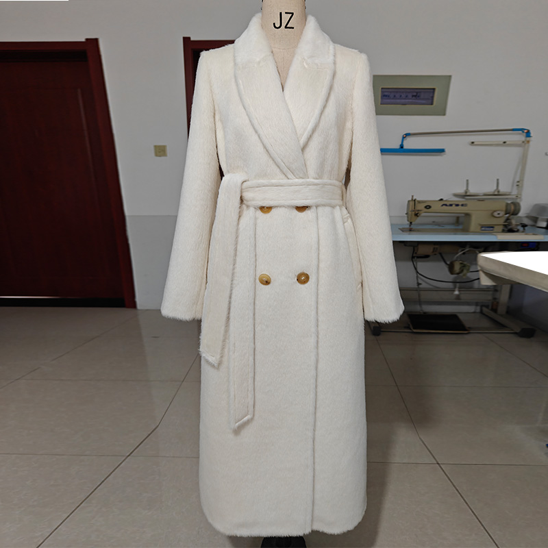 加厚羊驼绒阿尔巴卡高端带里衬