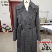 加厚皮草级秘鲁DING奢苏丽长毛羊驼绒零下20度保暖白色黑色女