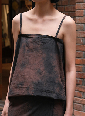 inLESS | Gabriela coll garments POPLIN STRAPTOP 纯棉吊带上衣