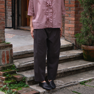 inLESS丨Apuntob P1978/TS894 柔棉长裤直筒休闲裤女