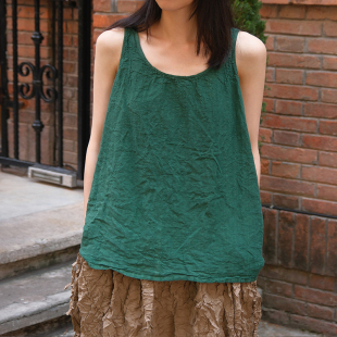 inLESS丨Manuelle Guibal 7080 Débardeur NATSU 亚麻背心上衣女