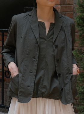 inLESS丨Manuelle Guibal 6794 - Vesto IYO 纯棉长袖衬衫上衣女