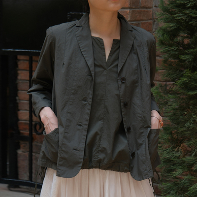 inLESS丨Manuelle Guibal 6794 - Vesto IYO 纯棉长袖衬衫上衣女