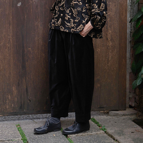 inLESS丨SUSURI コサギパンツ 小白鹭长裤休闲裤女