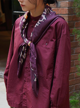 【SALE】Toogood THE GHILLIE 乡猎人围巾真丝披肩女