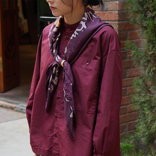 【SALE】Toogood THE GHILLIE 乡猎人围巾真丝披肩女