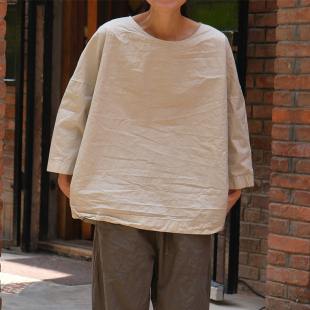 Famiglia BACK inLESS SHIRT 纯棉后开襟T恤 Album