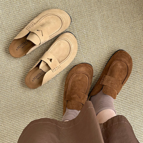 inLESS | POST&CO 意大利品牌 BI418 ALASKA 真皮穆勒鞋