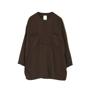 inLESS 4SL 亚麻棉衬衫 中长款 SOIL MAISON PULLOVER
