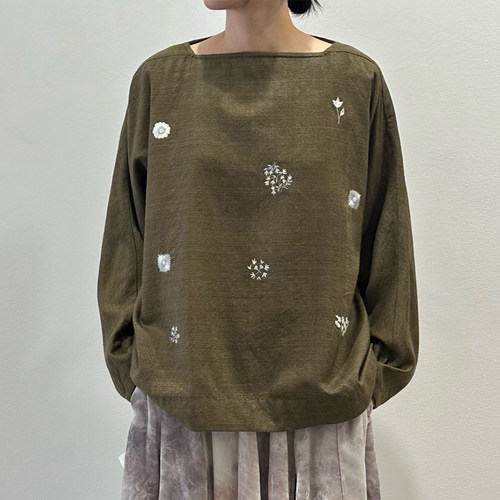 【SALE】AODRESS no.01 purana blouse 手织羊毛衬衫