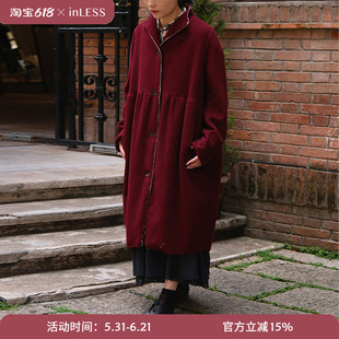 inLESS | HANNOH WESSEL F25308-2 羊毛羊绒外套女
