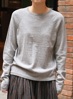 inLESS丨Manuelle Guibal 6964 HOB 羊毛针织衫毛衣女