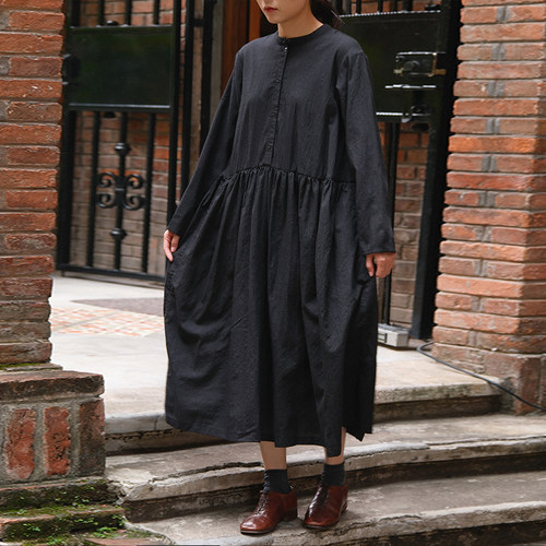 inLESS丨Manuelle Guibal 6943 MAO LAPA 羊毛长袖连衣裙女