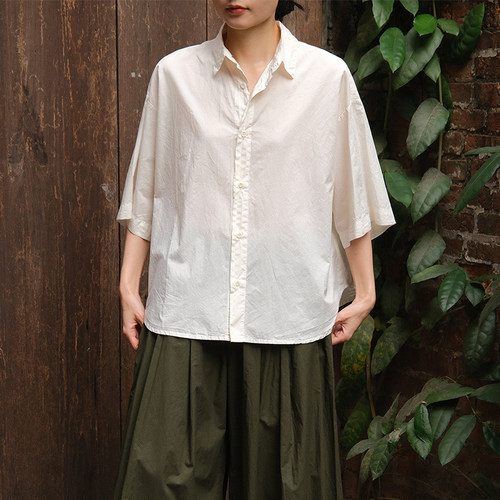 【SALE】Labo.art CAMICIA EGADI - SUSHI 纯棉衬衫