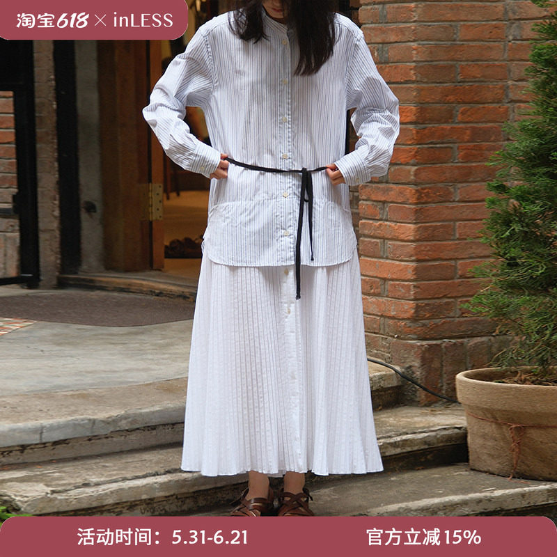 inLESS | Barena 意大利 Abito Almerina 纯棉衬裙