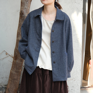 inLESS｜Sejour 牛仔羊毛外套 Vol.05