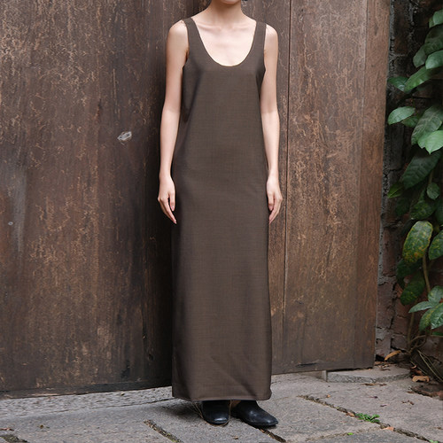 【SALE】Gabriela coll garments GABARDINE SLIP 纯棉连衣裙