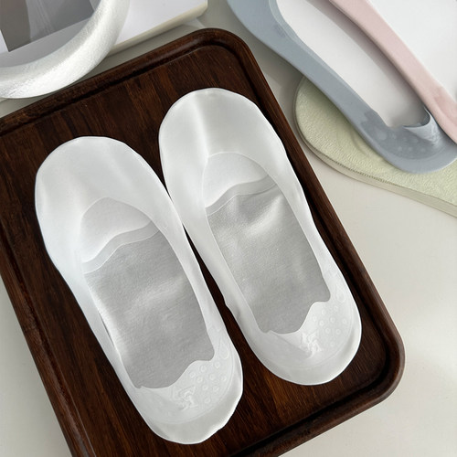 chao浅口冰丝隐形船袜足底气垫