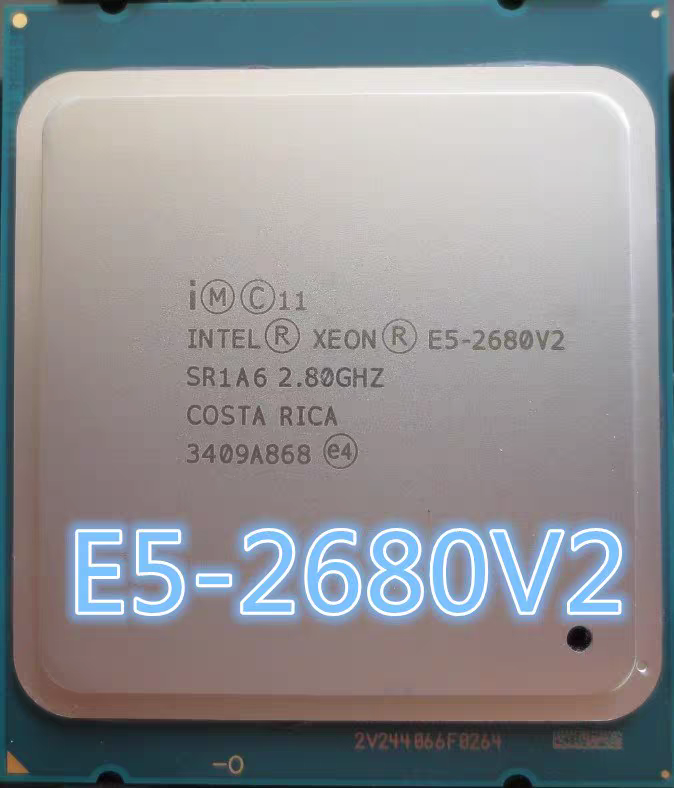至强e5-2680v2处理器 10核心20线程主频2.8频率正式版x5670