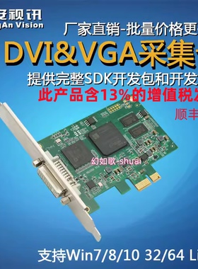 全新正品中安视讯HD200D高清采集卡1080P彩超工作站医疗釆集专用