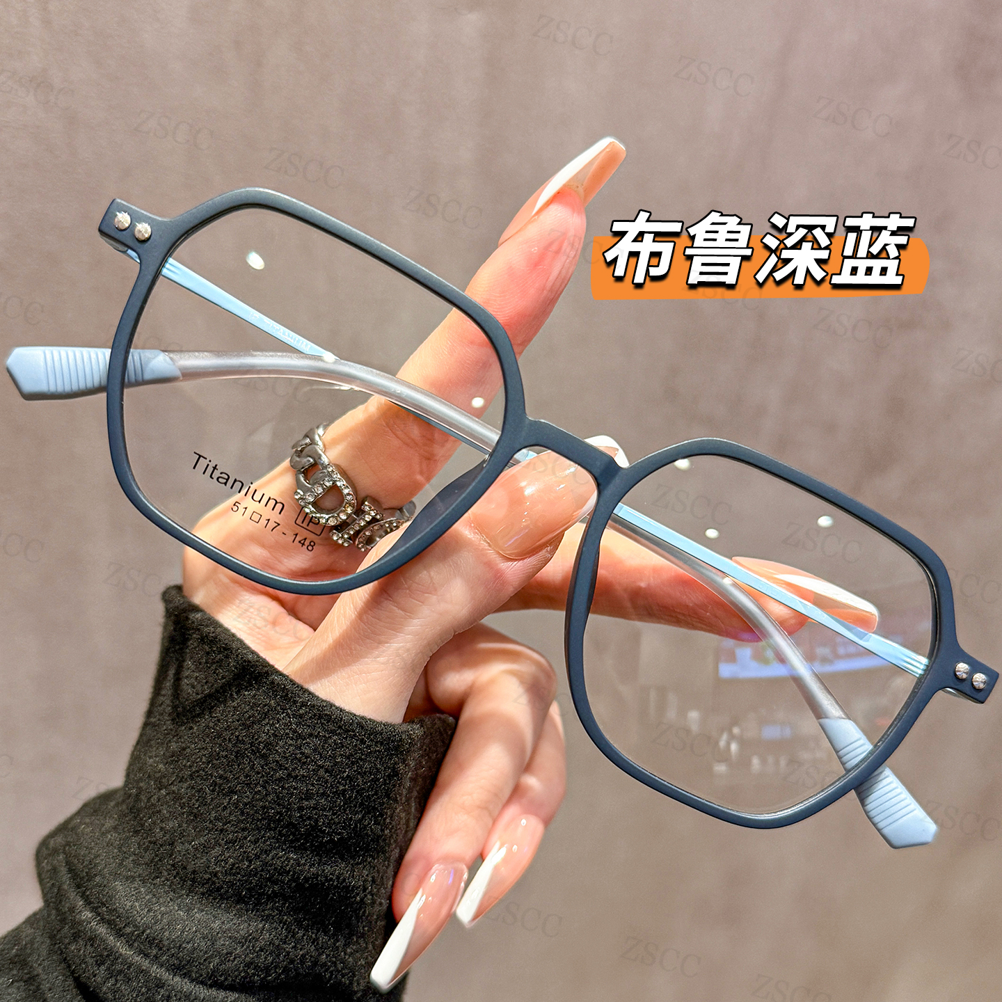 超轻塑钢眼镜框男女同款可配度数散光镜大脸显瘦复古大方框眼睛架