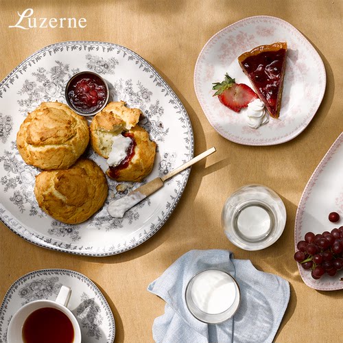 luzerne陆升陶瓷餐具英式下午茶
