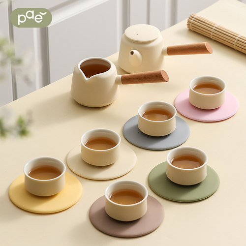 PAE茶杯垫茶盘茶桌摆件功夫茶具