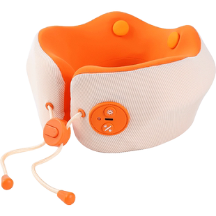 乐摩吧U3颈椎按摩器旅行家用办公护颈枕颈部脖子热敷按摩仪肩颈枕