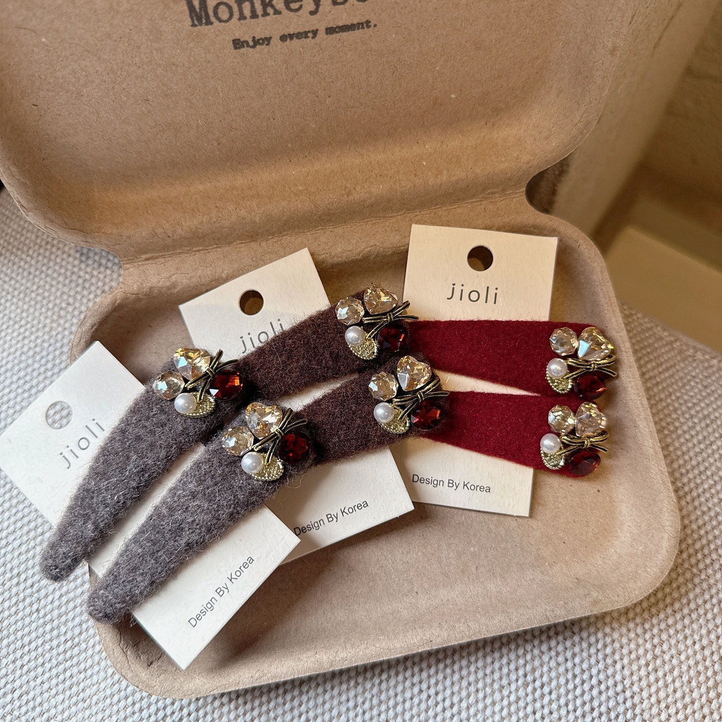 韩国精致高级感水钻蝴蝶结掰掰夹复古时尚气质长款BB夹侧边刘海夹,饰品/流行首饰/时尚饰品新,发饰,淘宝优惠券,粉丝福利购,淘宝优惠卷