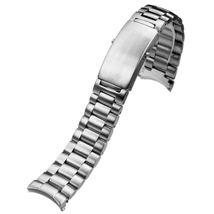 适配Longines浪琴先行者系列钢带L3.811弧口不锈钢金属手表带22mm