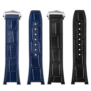 适配欧米茄星座系列至臻天文台131.13曼哈顿原装款真皮硅胶手表带