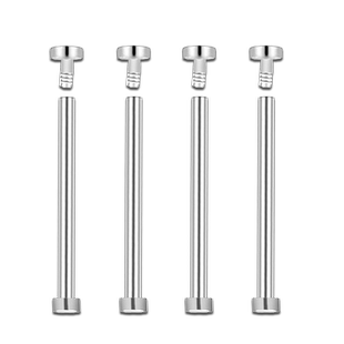 适配宝珀联名斯沃琪五十系列手表带精钢螺丝杆钢表轴连接杆配件