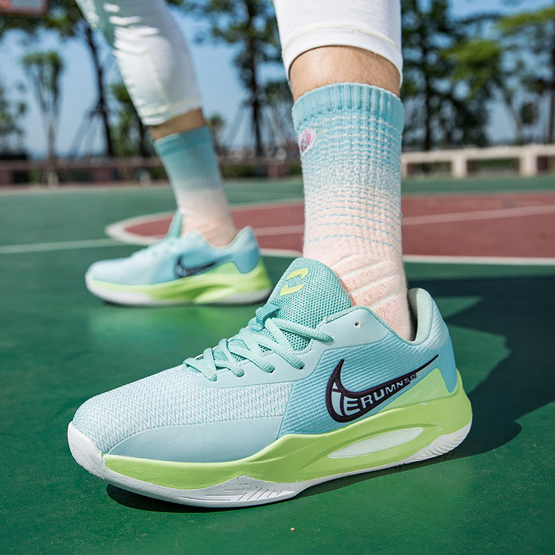 JM精密6篮球鞋男儿童运动鞋青少学生训练球鞋男童莆田ZOOM气垫