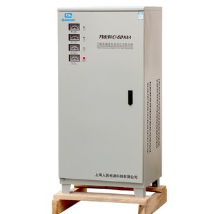 上海人民三相稳压器60kw60000w30kw50kw80kw100KW120Kw输出380V