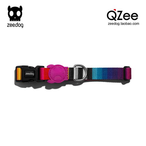 QZee狗狗项圈zeedog宠物可调脖圈小中大型犬遛金毛柯基法斗泰迪绳