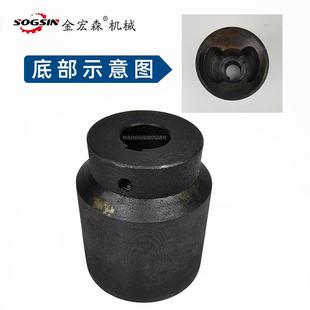 拼板机风炮头风炮机套筒木工拼板机配件拼板机夹具风炮帽风炮头