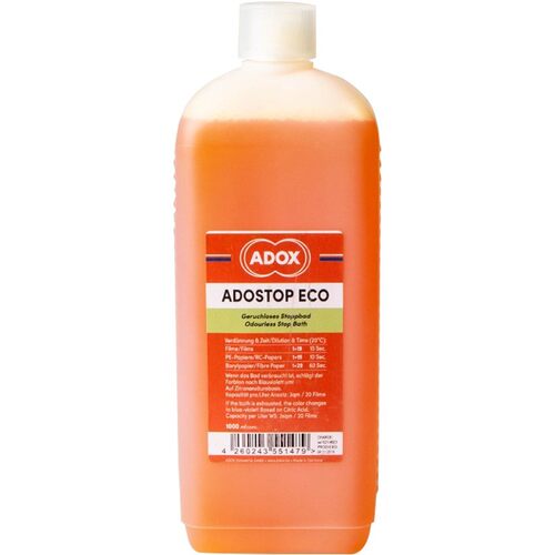 ADOX ADOSTOP黑白胶卷停显液浓缩显色型 急停显无臭胶片冲洗停显