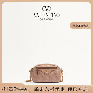 華倫天奴VALENTINO女士 末優(yōu)惠 QUILTIE 季 67羊皮手袋單肩斜挎包