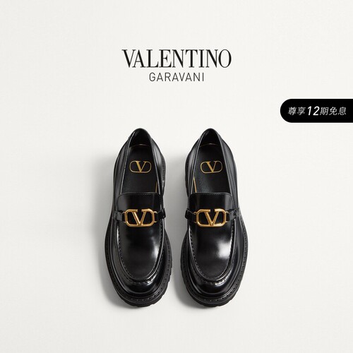 华伦天奴VALENTINO女士乐福鞋