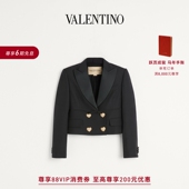 COUTURE 夹克 华伦天奴VALENTINO女士 CREPE 礼物 6期免息