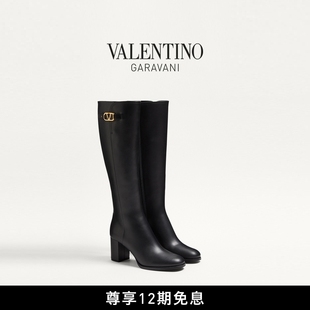 SIGNATURE 高筒靴 VLOGO 華倫天奴VALENTINO女士 禮物 12期免息
