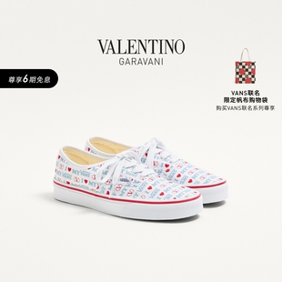 LOVE 华伦天奴与VANS联名女士运动鞋 印花款 6期免息