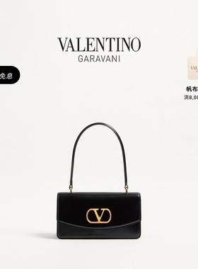 [礼物][6期免息]华伦天奴VALENTINO女士 VAIN 牛皮革手提包